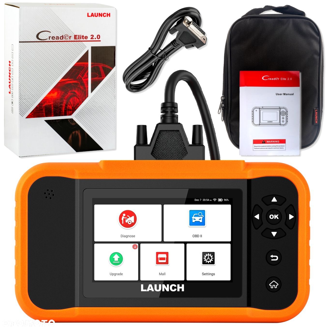 BBA LAUNCH CREADER ELITE 2.0 VAG AUDI SEAT SKODA VW BMW MINI MERCEDES BENZ - 1
