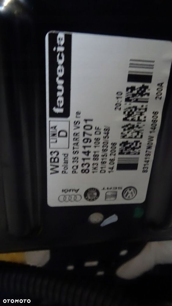 Fotel kanapa Passat B7 kombi - 7