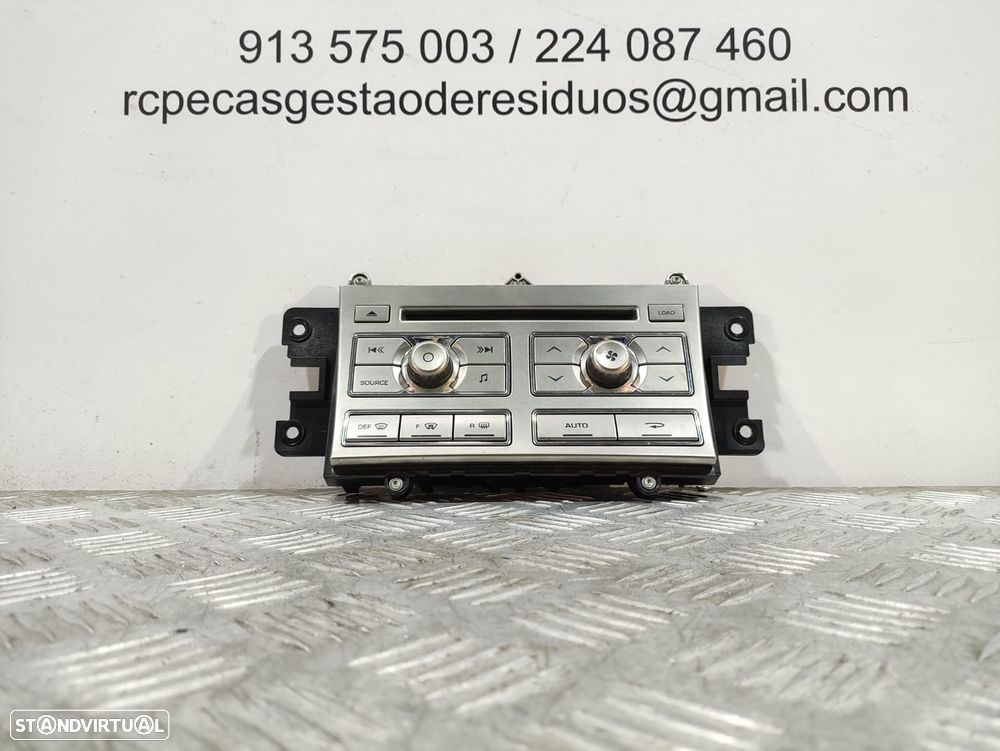 Painel De Controlo De Radio E Climatronic Sofagem Original Jaguar XF X250 8X2318C858AF - 3