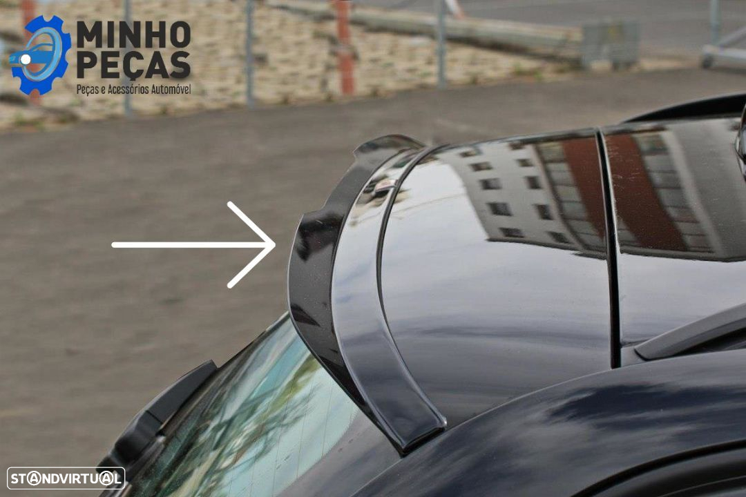 Spoiler | Aileron de Mala BMW E91 LCI Look M - 7