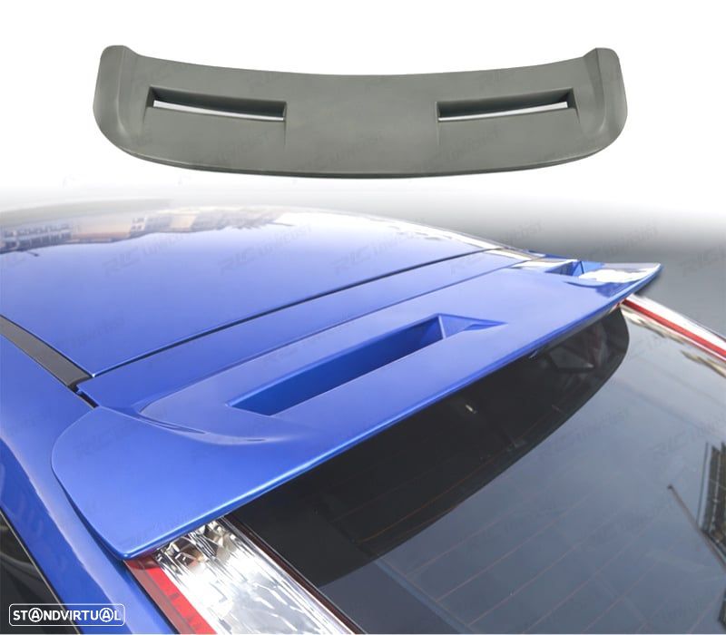 AILERON SPOILER FORD FOCUS MK2 HATCHBACK 04-11 LOOK ST ABS - 1