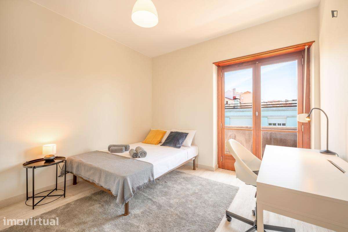 Quarto - localizado em Saldanha Lisbon - Grande imagem: 2/21