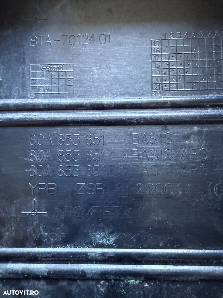 Grila originala centrala Audi Q5 80a 2016-2020 - 5