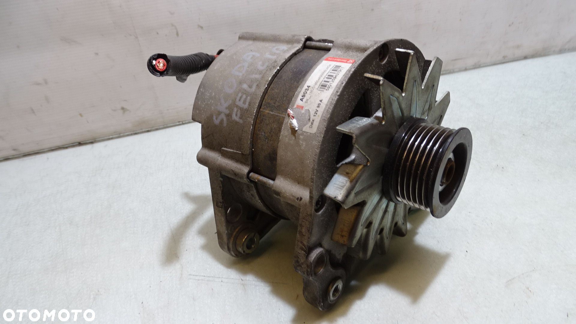 ALTERNATOR 90A SKODA FELICIA LXI 1.3 A9034 - 4