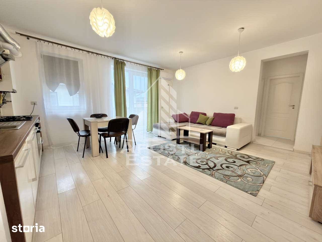 Apartament cu 2 camere complet mobilat si utilat in Giroc langa ESO — fotografia 3