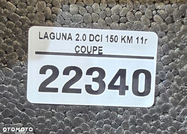 lewarek podnośnik hak ucho wkład bagażnika laguna iii 11r coupe - 2