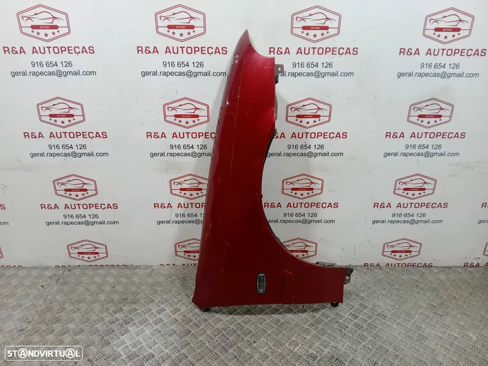 Guarda Lamas Frente Frontal Direito MG ZS Original - 1