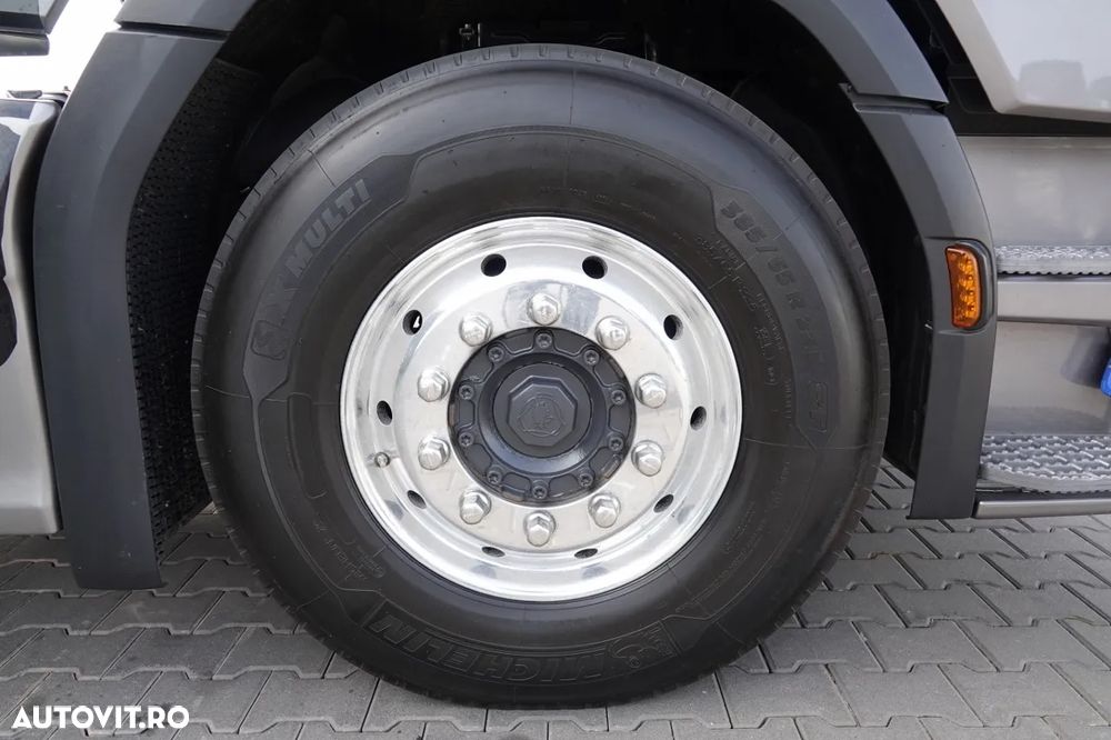 Scania S 500 / RETARDER / AER CONDIȚIONAT PARCARE / JANTE DIN ALIAJ / PIELE / ANVELOPE 100% / REZERVORE 1.400 L - 20