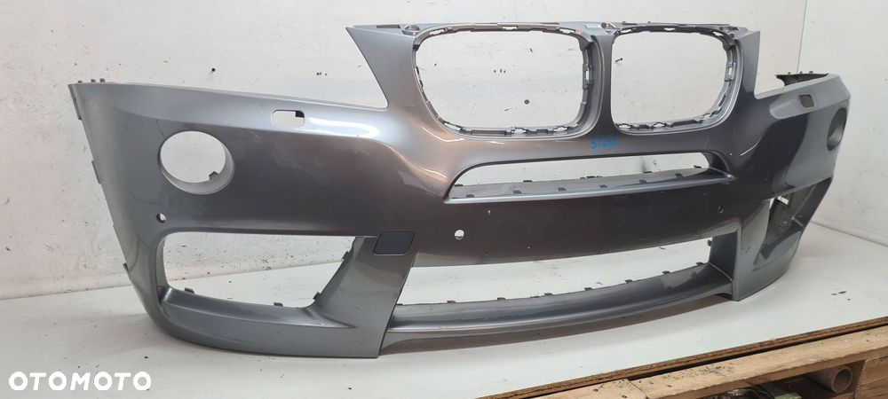 bmw x3 f25 10- m pakiet zderzak przód zderzak przedni pdc spryski - 3