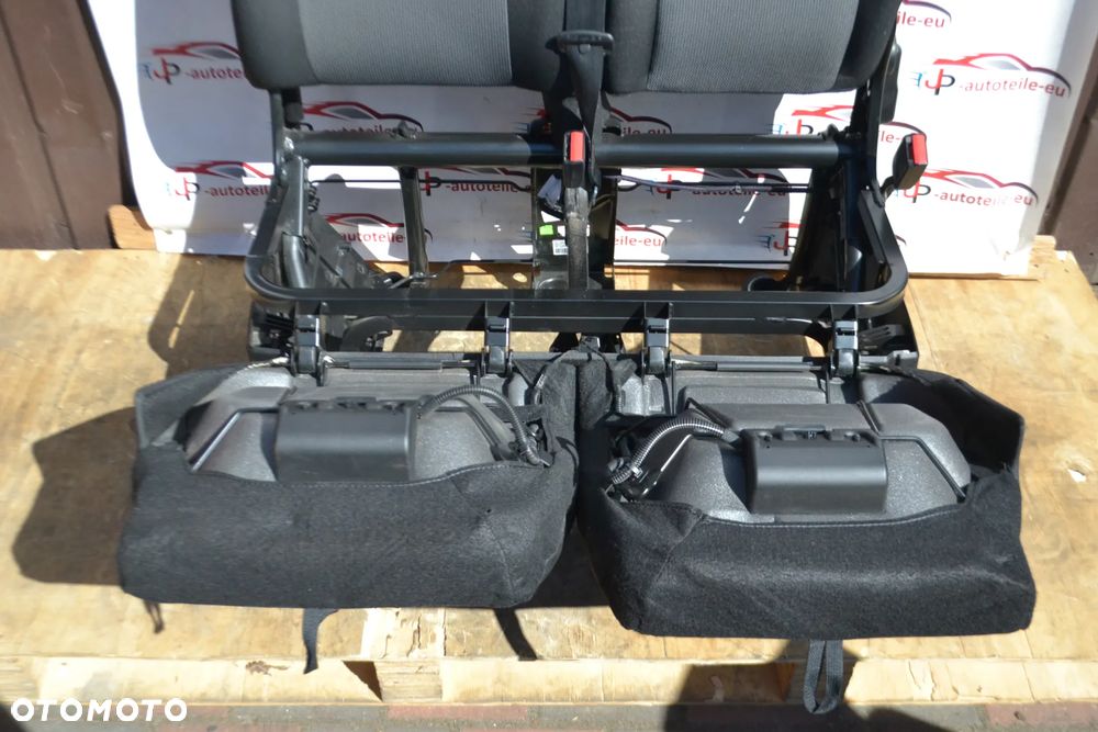 RENAULT MASTER 3 III 4 IV Fotel Fotele Prawy Pasażera Pasażer Ławka Dwójka Podwójny - 9
