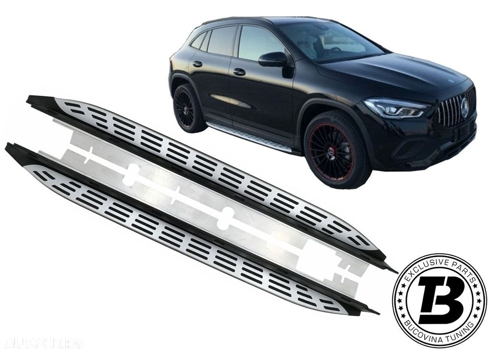 Praguri Aluminiu compatibile cu Mercedes GLA SUV H247 - 11