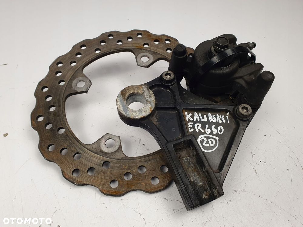 TARCZA HAMULCOWA ZACISK TYŁ kawasaki ER6 ER650 06-09 tylny zacisk hamulcowy - 4