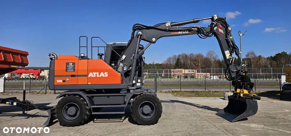 Atlas 160W 160 150W 140W 140 165W głowica roto /Engcon przyczepa szczypce - 10