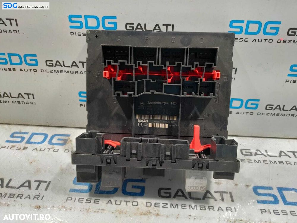 Unitate Modul Calculator Confort Comfort Panou Tablou Sigurante Volkswagen Golf 5 2004 - 2008 Cod 1K0937049T [L5001] - 1