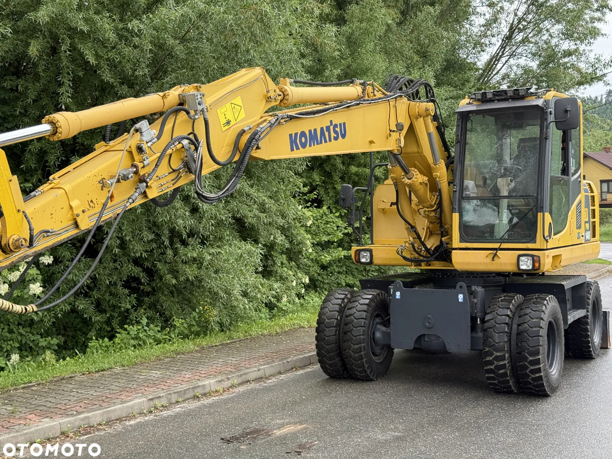 Komatsu * Komatsu PW 148  *ROTOTILT * Sprowadzona * Stan Perfekcyjny * Koparka Kołowa * - 17
