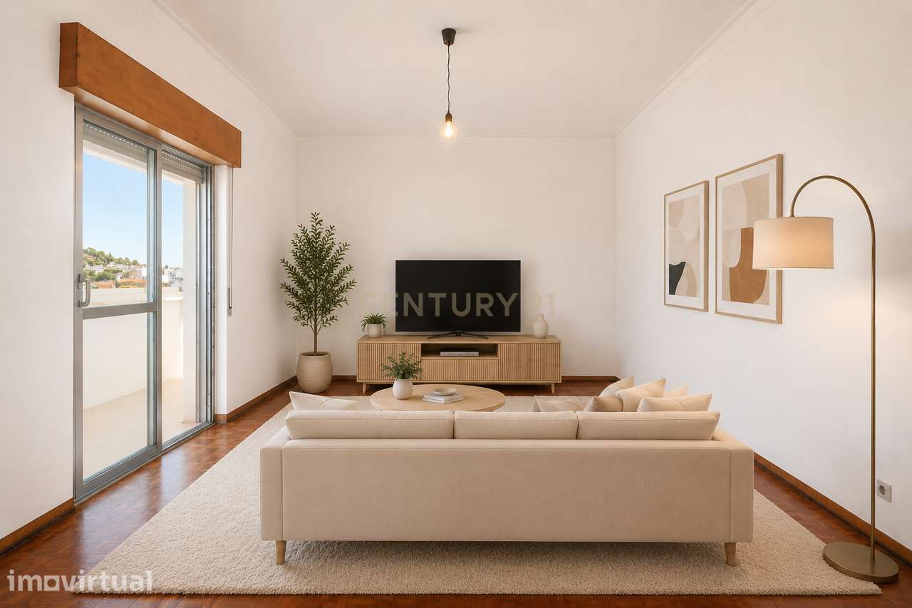 Apartamento T2 | Corroios | Caixilharias PVC vidro-duplo - Grande imagem: 4/27