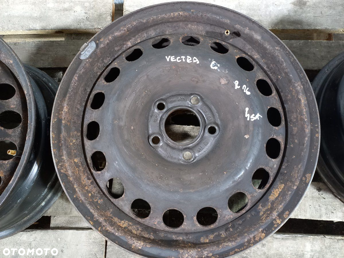 FELGI STALOWE KOMPLET 16 OPEL VECTRA C 2160131 - 4