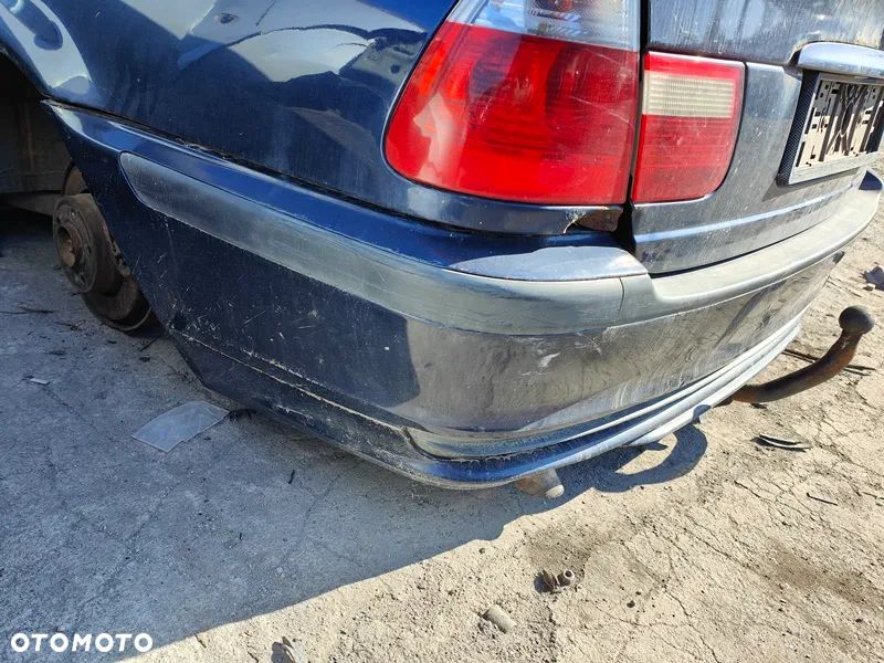 BMW SERII 3 E46 01r KOMBI ZDERZAK TYŁ TYLNY - 2