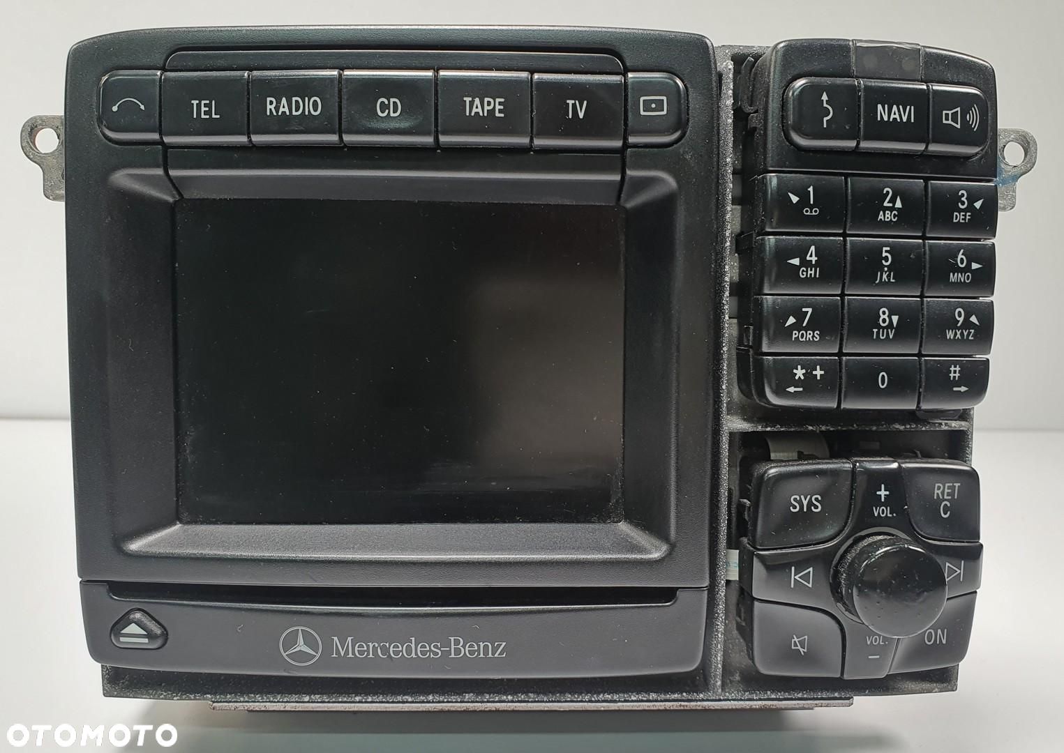 RADIO NAWIGACJA MERCEDES W220 A2208203789 - 1