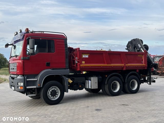 MAN TGA 26.430 Kipper Dautel Hydroburta 6x6 HDS stan idealny - 10
