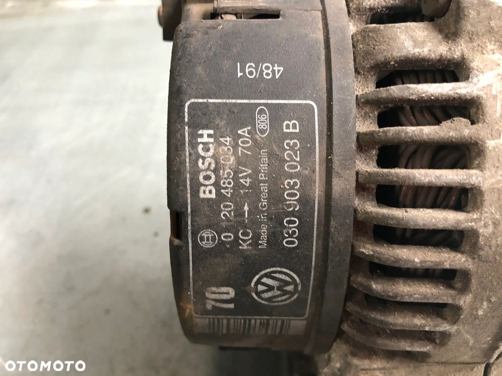 P-3258. Alternator 70A 030903023B 6PK Volkswagen T4 GolF III 1.9TDI . 0120485034 - Gwarancja Wysyłka - 5
