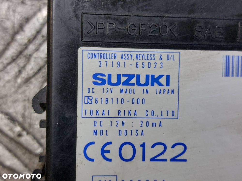 ZESTAW STARTOWY GRAND VITARA I 2.0 TD 33920-67G20 0281010937 33970-68D01 - 6