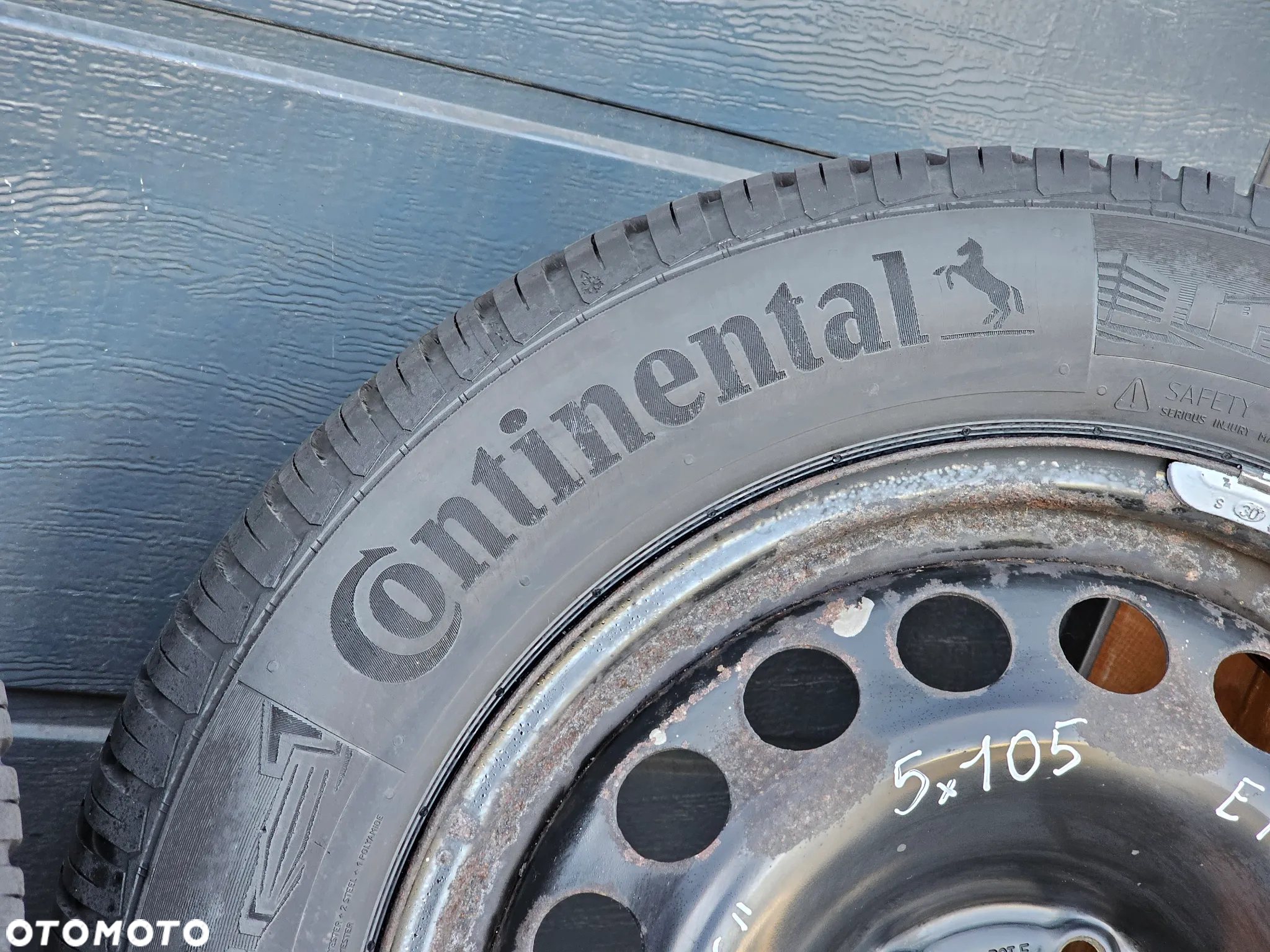 KOŁA FELGI STALOWE OPONY WIELOSEZONOWE 205/60 R 16 OPEL ASTRA J K MOKKA 5x105 ET39 - 7