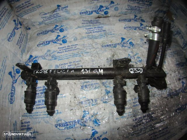 Regua Injeção E Injetor 047133319A 047906031 SKODA FELICIA 1994 1.3 I - 2