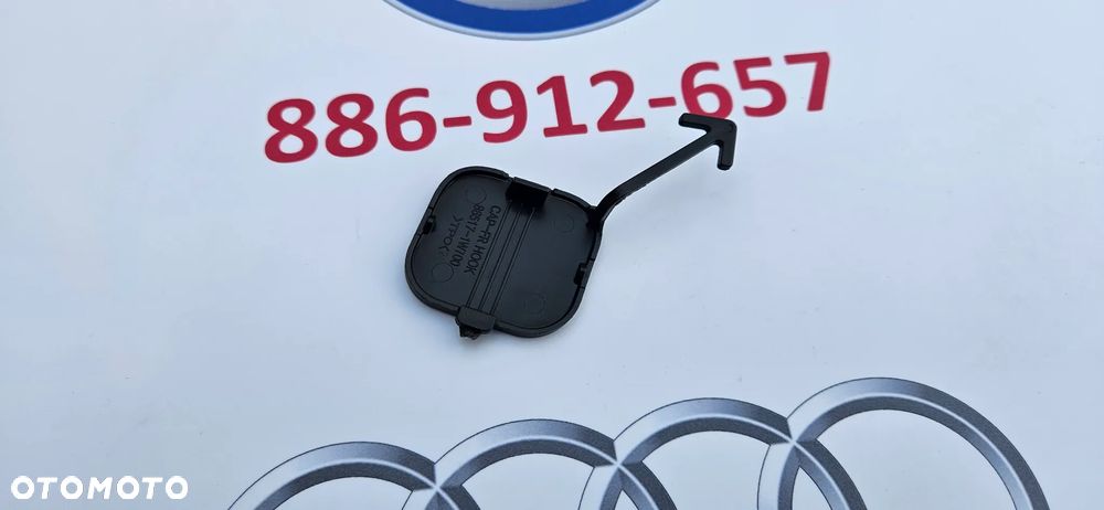 KIA RIO 3 III LIFT 2014-2017 Zaślepka zderzaka przedniego Zaślepka haka zderzaka przód 86517-1W700  NOWA ORYGINALNA KIA - 3