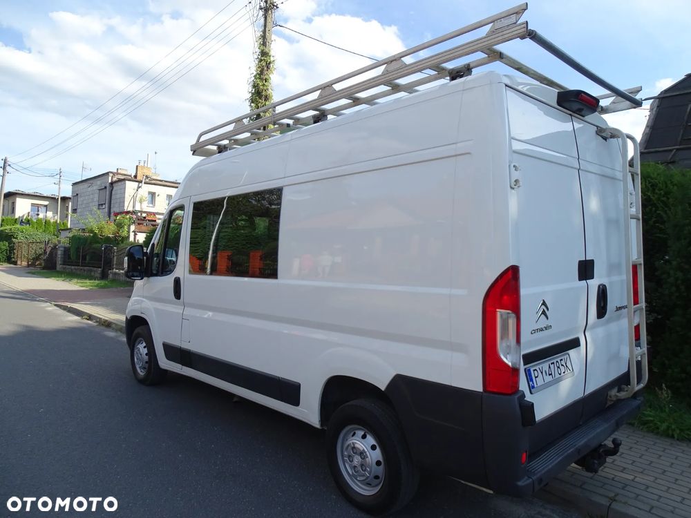 Citroën JUMPER 2,2 HDI-150 KONI ,KLIMATYZACJA . 6-OSÓB ,BRYGADÓWKA , PAKA 3,30 METRA. - 4