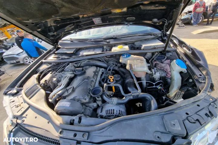 cutie de viteze manuala 6+1 trepte bara spate armatura fata spate capota trager radiator apa clima intercooler haion portbagaj   Vw Passat B5.5 an 2005 euro 4, motor 1.9 tdi BGW 136cp   Dezmembrez - 6