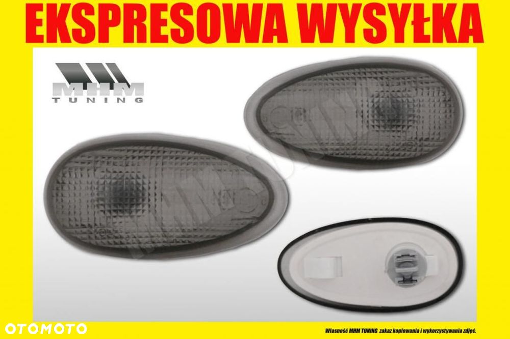 kierunkowskaz migacz bok boczny kp tuning smoke polonez fso plus lublin iii - 2