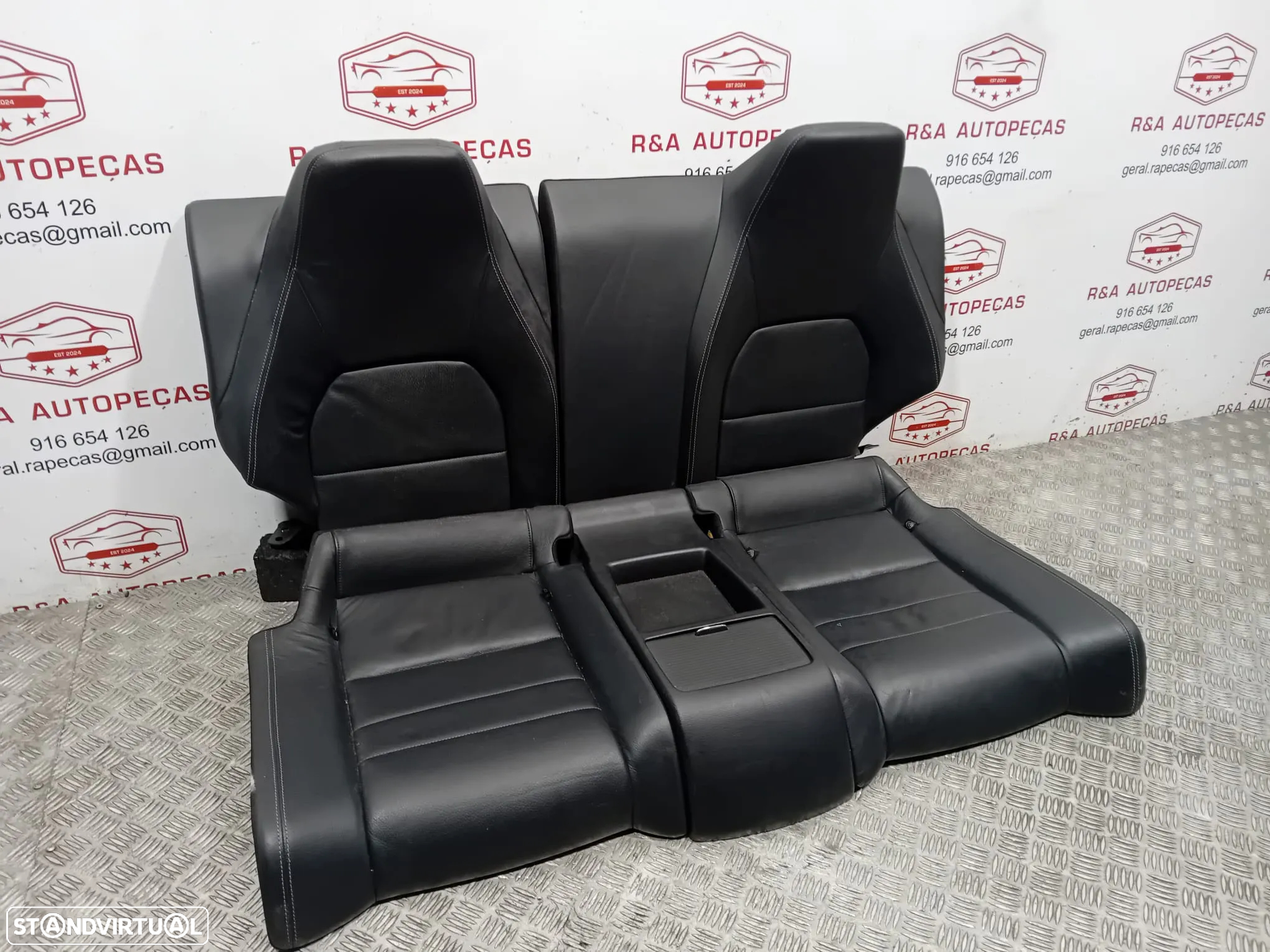 Conjunto de Bancos Mercedes Class E AMG Coupe W207 em Pele Original - 3