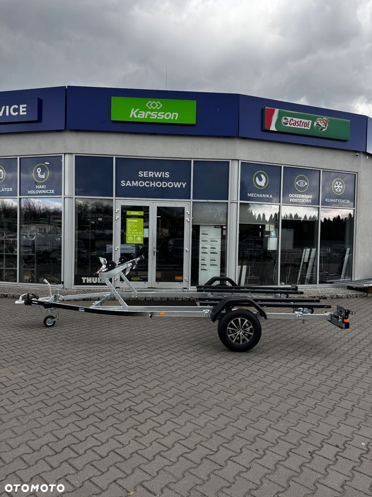 Brenderup Przyczepa do 2 skuterow wodnych JET SKI 543x255 DMC 1200kg Z HAMULCEM Brenderup PWC21200BRA - 3