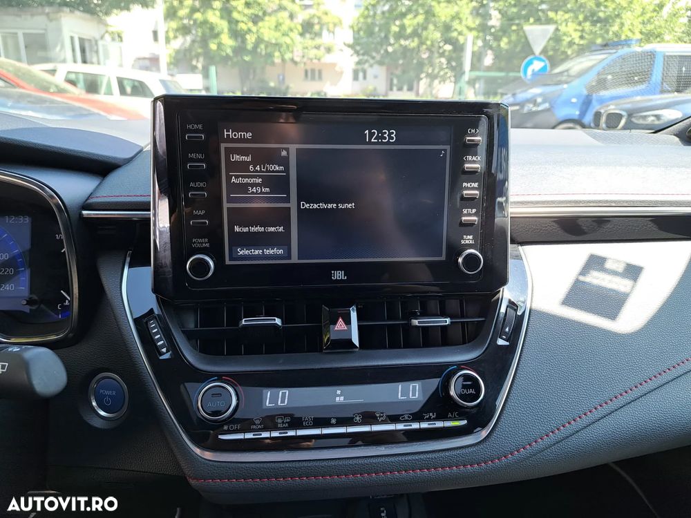 Toyota Corolla 2.0 HSD Dynamic interior Negru - 20