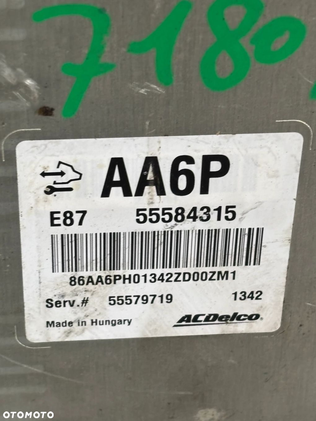 KOMPUTER SILNIKA OPEL ASTRA J IV 4 55584315 - 3