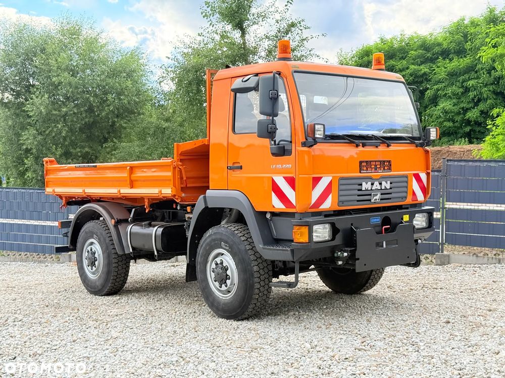 MAN * MAN 10-220 * Wywrotka Kiper Meiller * 4x4 * Zimowe Utrzymanie * Unimog * - 21