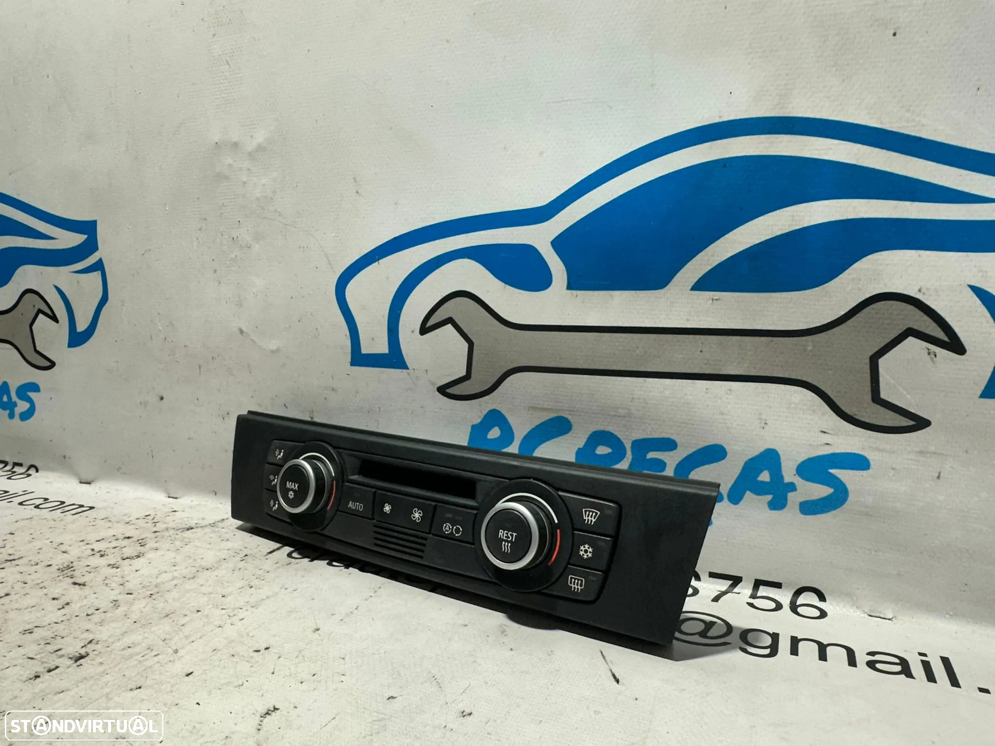 .Climatronic Sofagem Digital Ar Condicionado AC BMW Serie 1 E81 3 Portas E82  E88 E87 5 Portas Serie 3 E90 Sedan E91 Carrinha E92 Coupe E93 Cabrio - 3