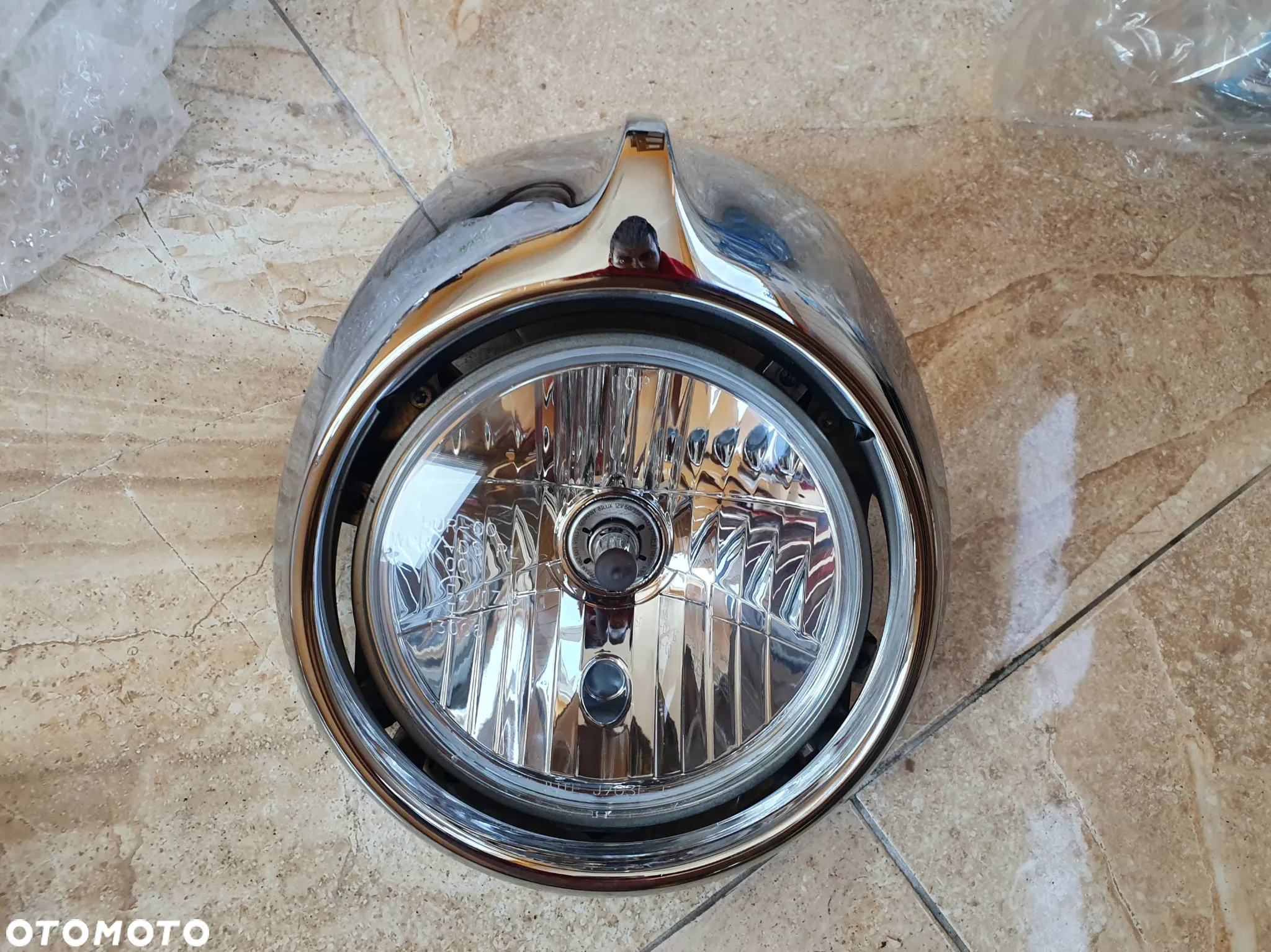 Lampa przód reflektor do motocykla Indian Chief 1800 Vintage 2017 - 2