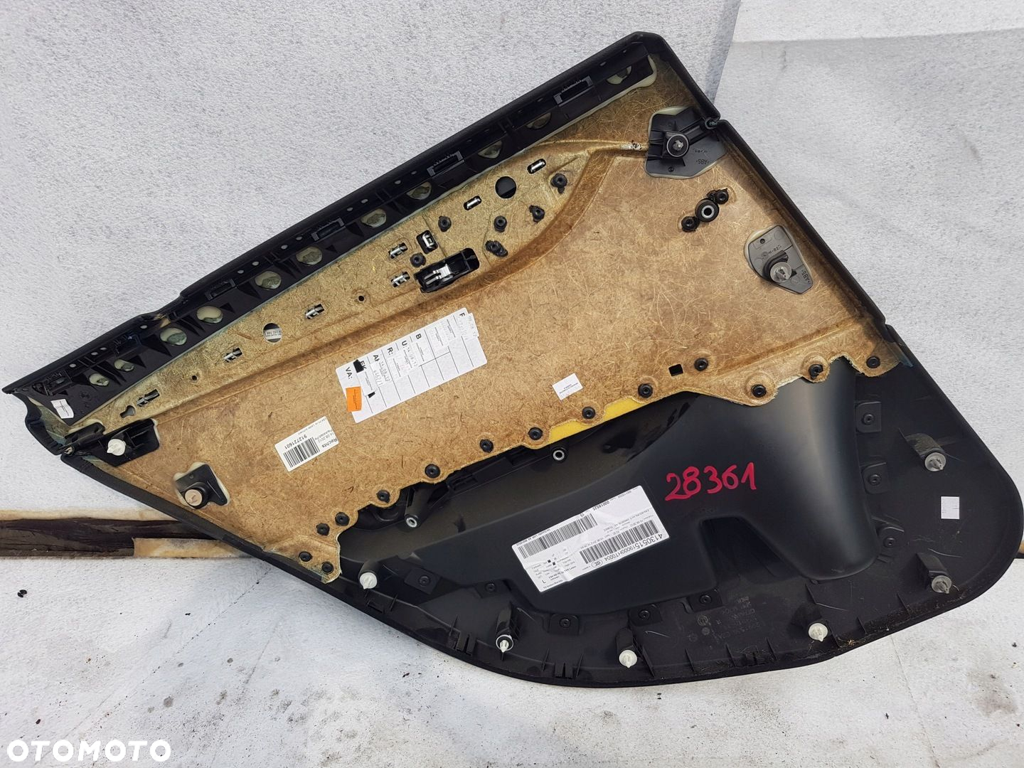 Tapicerka Boczek Drzwi Prawy Tył Prawa BMW X1 e84 - 6