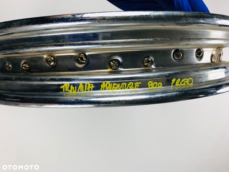 Triumph Adventure 900 felga przednia prosta koło przód - 8