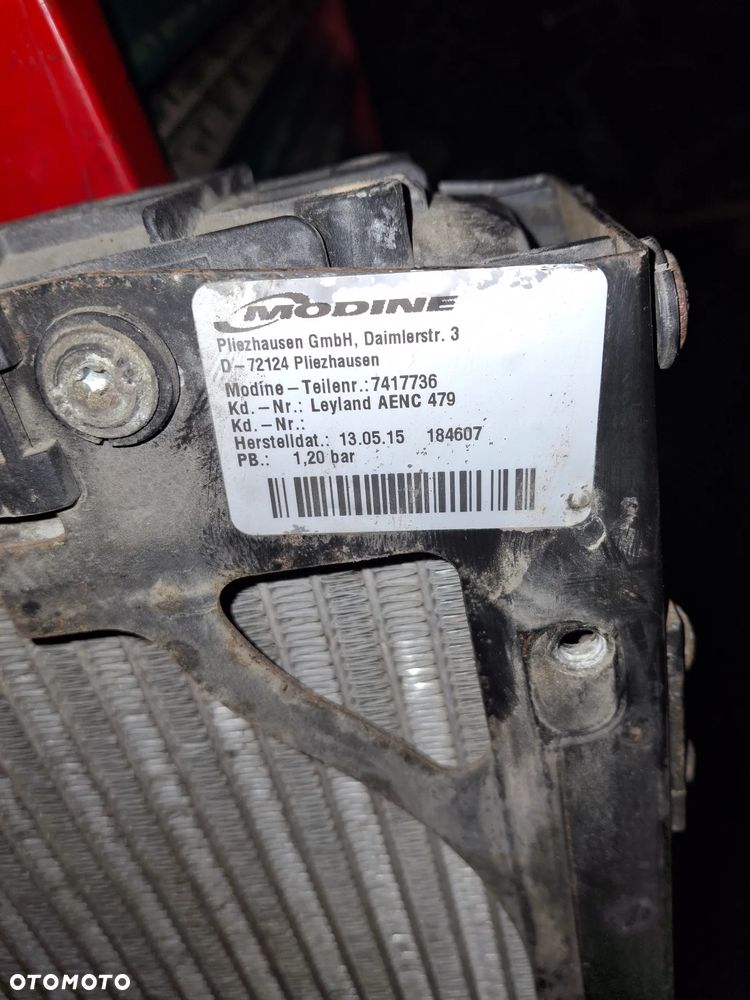 CHŁODNICA WODY DAF LF 220 EURO 6 7417769 - 4