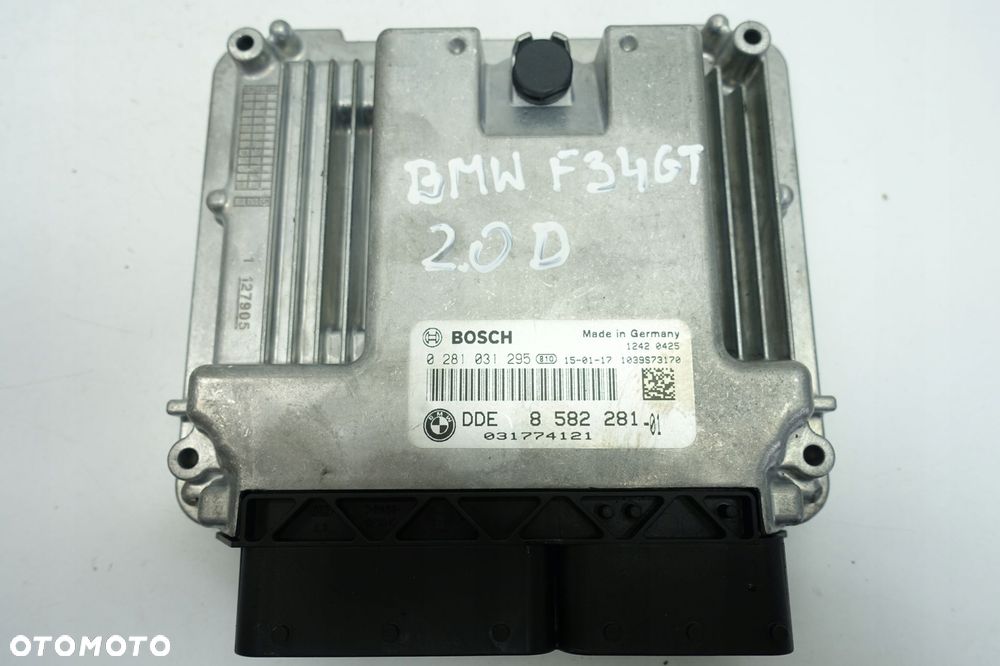BMW GT F34 318D 2.0 D STEROWNIK SILNIKA komputer 0281031295 - 1
