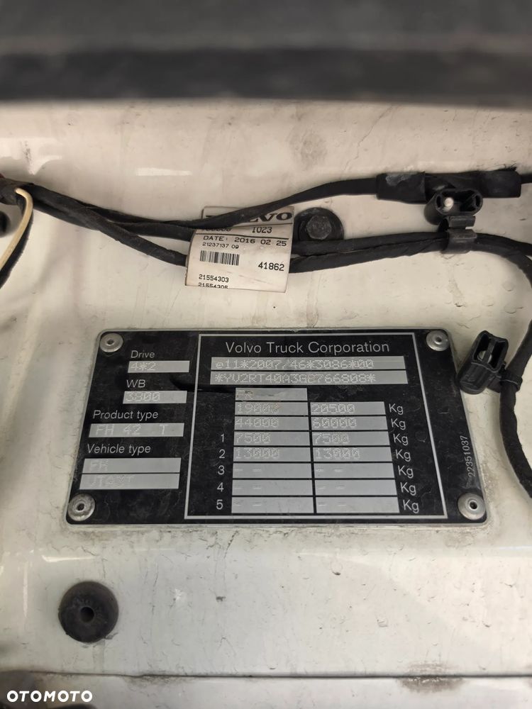 Volvo FH4 500 EURO6 2016R RETARDER AUTOMAT HYDRAULIKA 759 TYS.KM - 18
