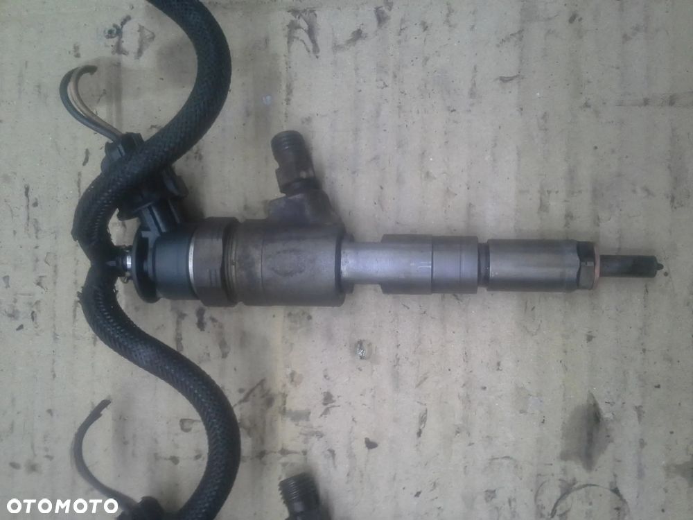 Peugeot Bipper 1.4 1.6 HDi wtryski komplet 0445110252 pompa wtryskowa 0445010102 listwa czujnik przewody komplet - 16