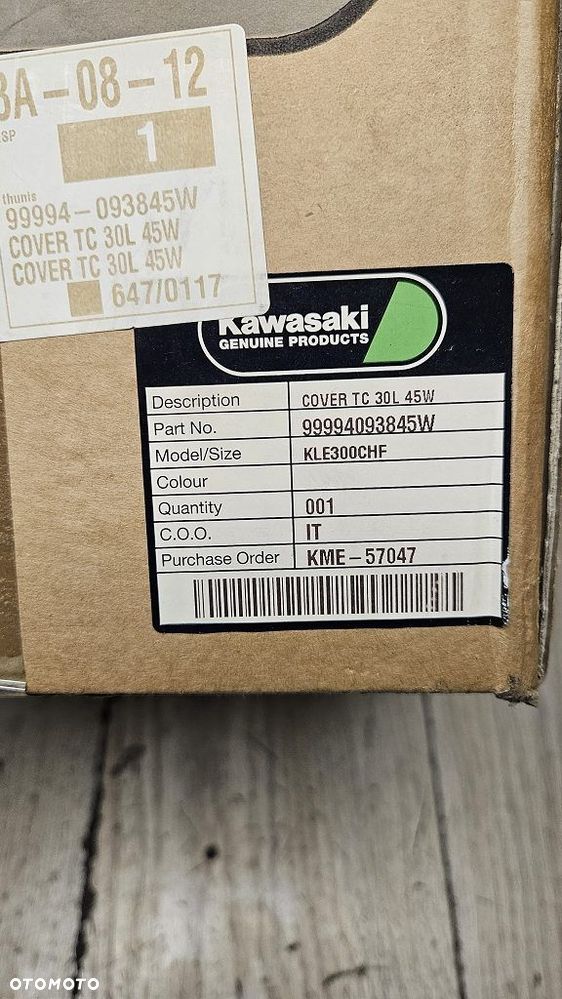 Pokrywa nakładka kufra centralnego 30L Kawasaki Versys X 300  99994093845W - 11