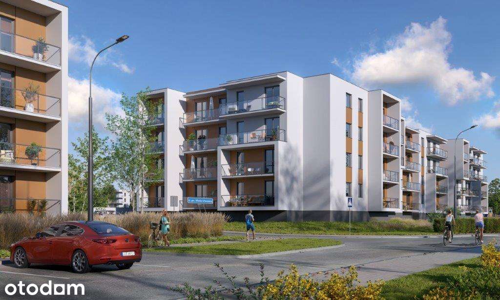 2-pokojowe mieszkanie 41m2 + balkon Bezpośrednio