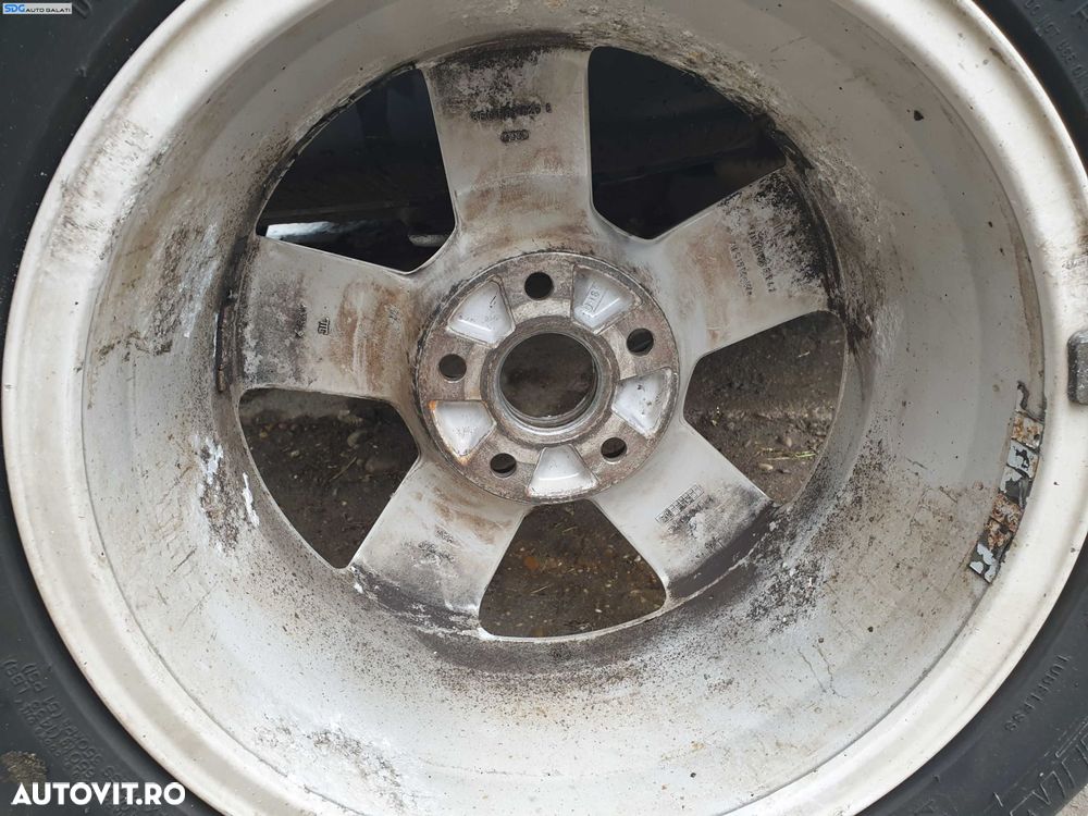 Roata Rezerva Aliaj 215 55 16 R16 7Jx16 H2 ET42 5x112 Cod 8E0601025B Volkswagen Golf 6 2008 - 2014 [K7953] - 2