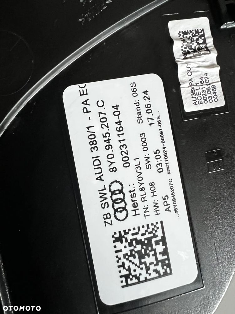 AUDI A3 RS3 SEDAN LIFT lampy LED tył tylne KOMPLET 8Y0945207C 8Y0945307A 8Y0945208C 8Y0945308A - 4