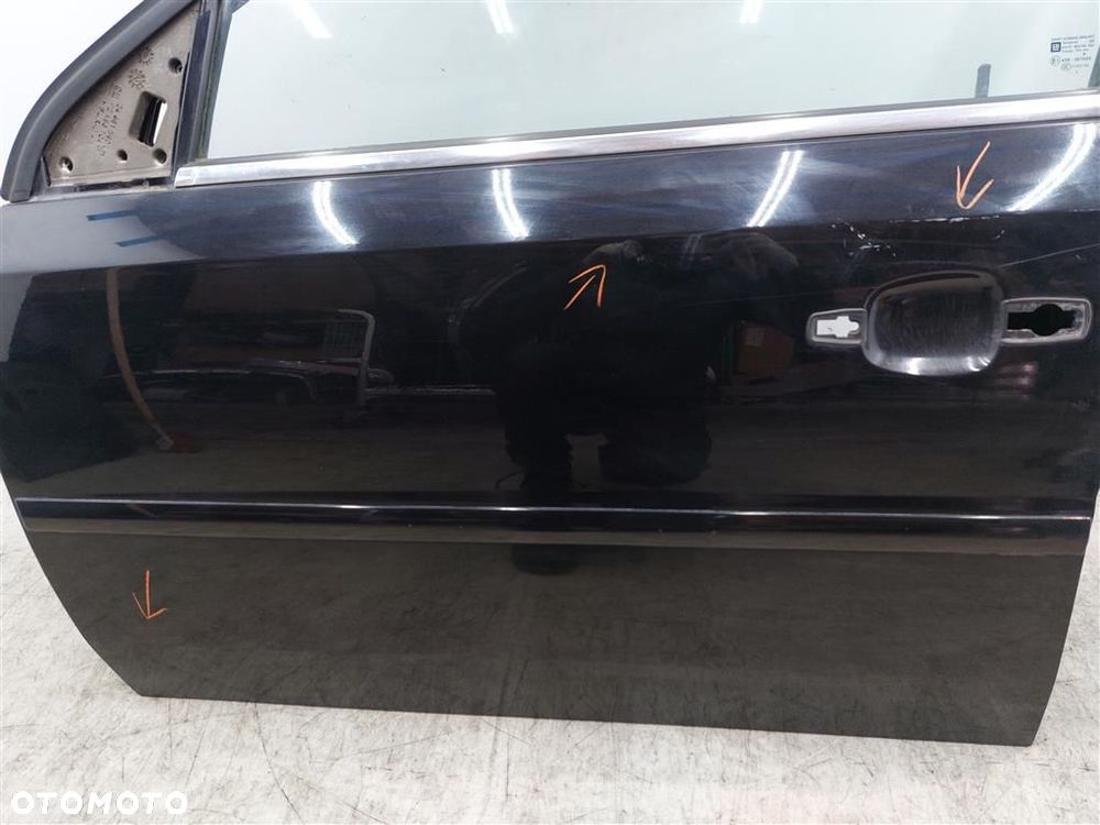 Drzwi przednie lewe przód KIEROWCY OPEL VECTRA C 2005-2008 LIFT L2HU CZARNY - 1
